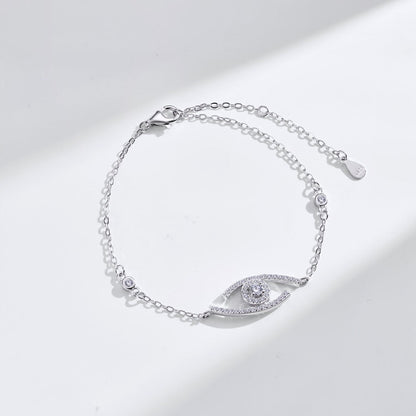 [LUXE]Lucky Eye Pave-Set Diamond Bracelet