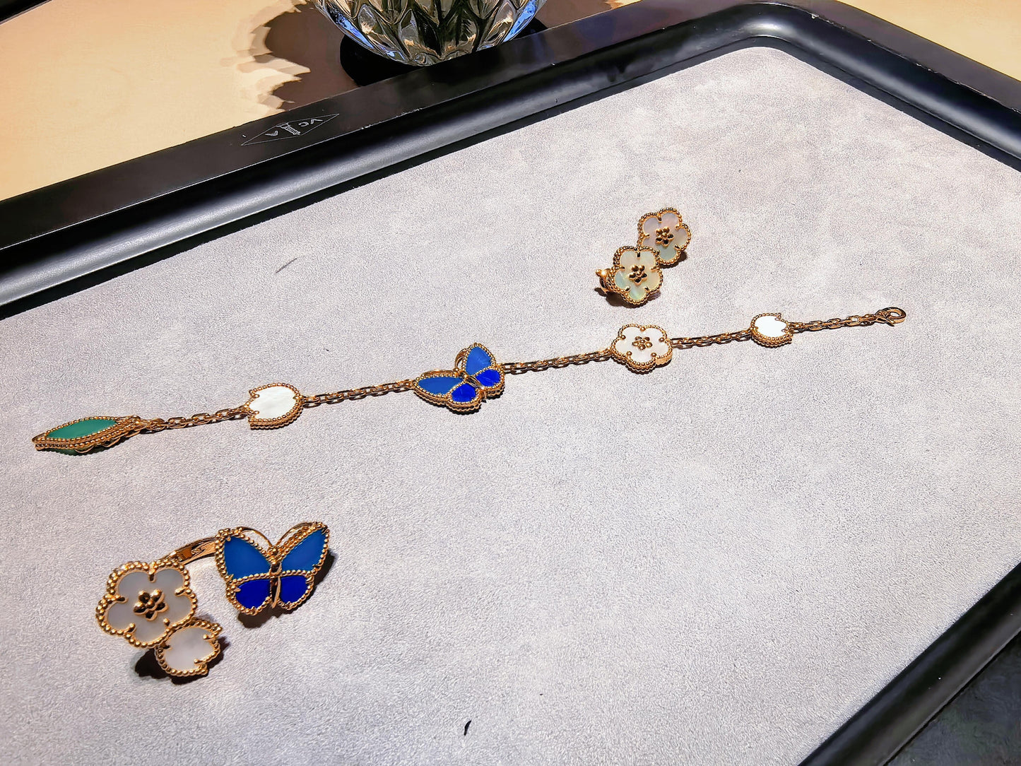 [LUXE]2026 NEW SPRING LUCKY 5 MOTIF BRACELET