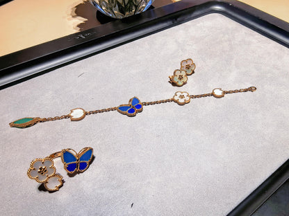 [LUXE]2026 NEW SPRING LUCKY 5 MOTIF BRACELET