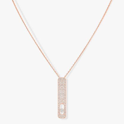 [LUXE]MY FIRST DIAMOND PAVED NECKLACE