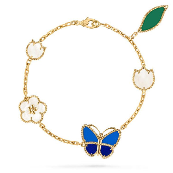 [LUXE]2026 NEW SPRING LUCKY 5 MOTIF BRACELET