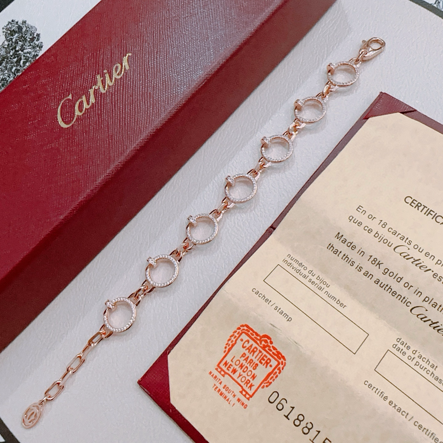 [LUXE Jewelry] LOVE&JUSTE BRACELET DIAMONDS