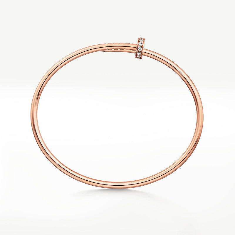 [LUXE]JUSTE BRACELET 2.5MM DIAMONDS