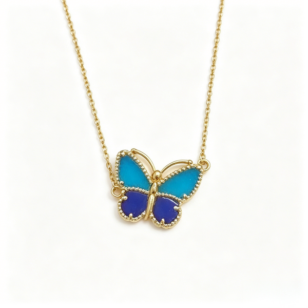 [LUXE] 2026 NEW LUCKY BUTTERFLY 1 MOTIFS NECKLACE