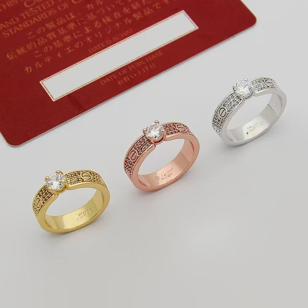 [LUXE]Starry Sky Diamond Ring