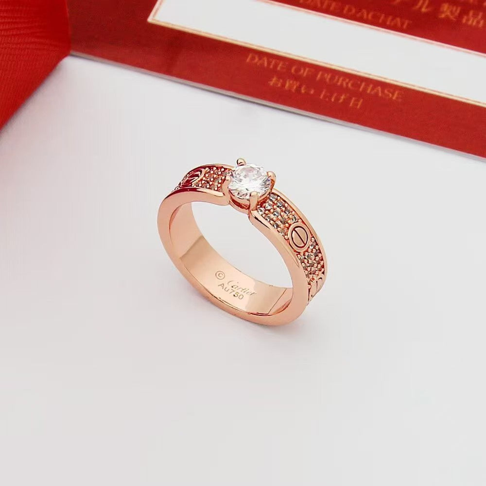 [LUXE]Starry Sky Diamond Ring