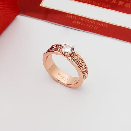 [LUXE]Starry Sky Diamond Ring