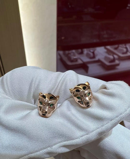 [LUXE]CHRRTAH-PRINT STUD EARRINGS, THREE COLORS