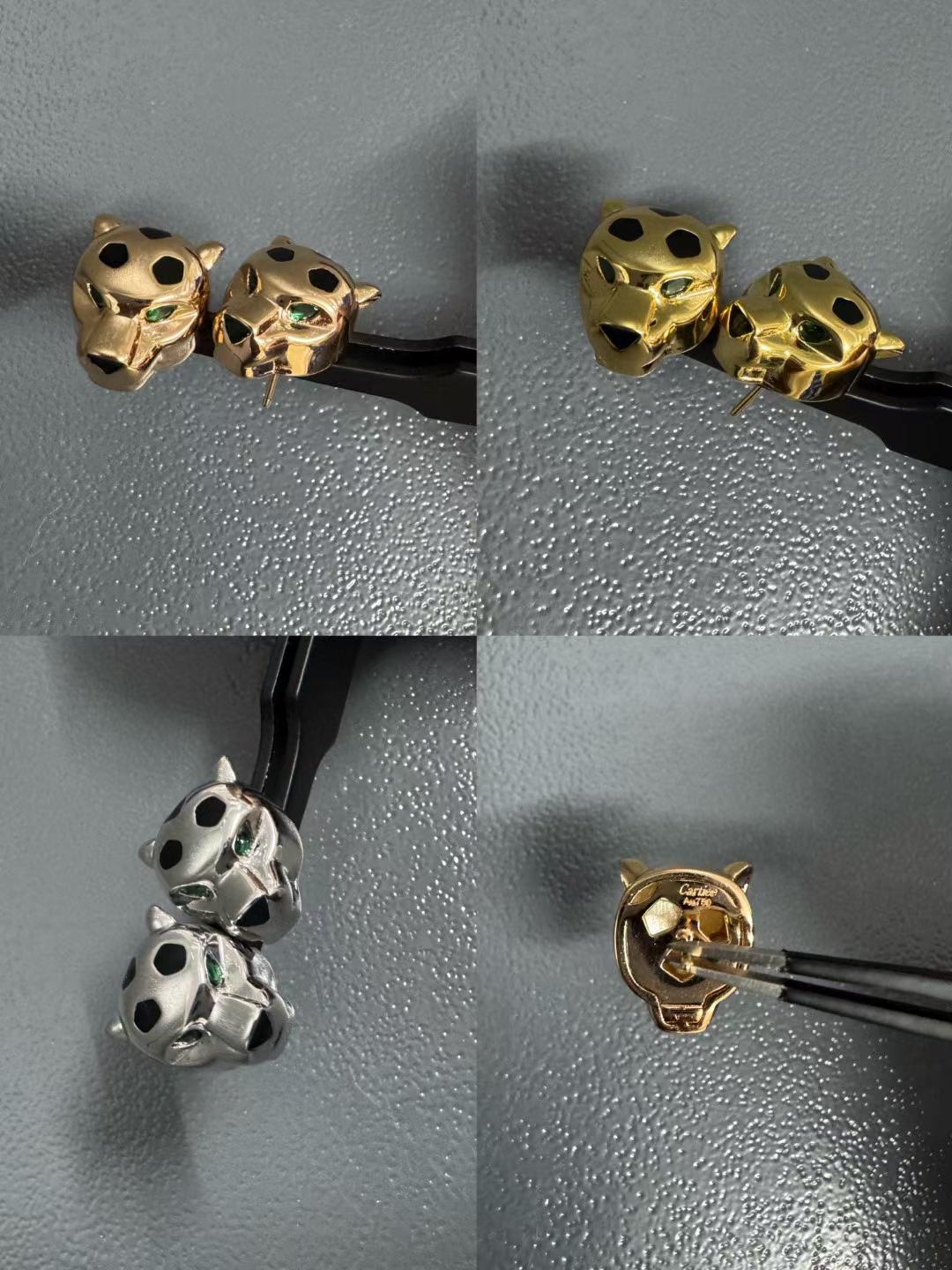[LUXE]CHRRTAH-PRINT STUD EARRINGS, THREE COLORS