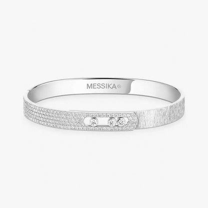 [LUXE]2026 BRAND-NEW FROSTED BRACELET WITH DIAMONDS THREE COLORS