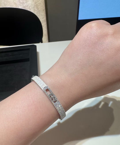 [LUXE]2026 BRAND-NEW FROSTED BRACELET WITH DIAMONDS THREE COLORS