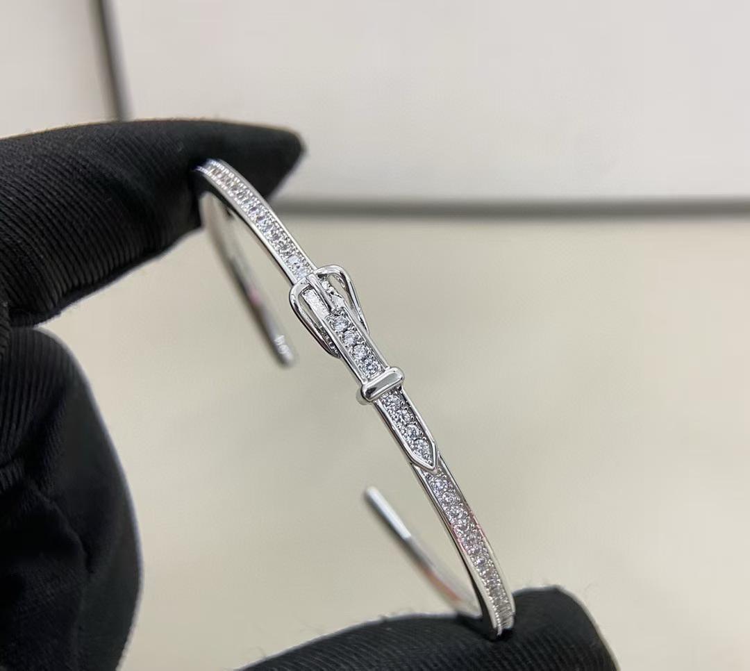 [LUXE]DIAMOND-ENCRUSTED BRACELET THREE COLORS