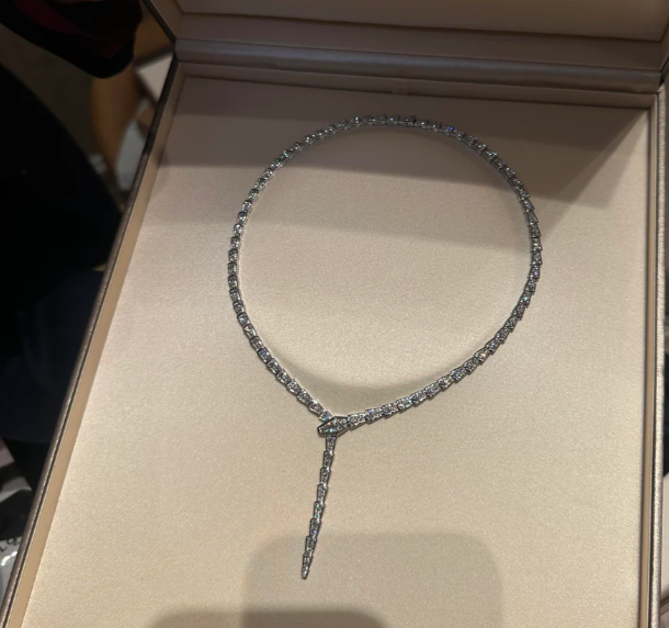 [LUXE]NEW！SERPENT DIAMOND NECKLACE