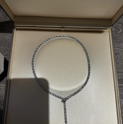 [LUXE]NEW！SERPENT DIAMOND NECKLACE
