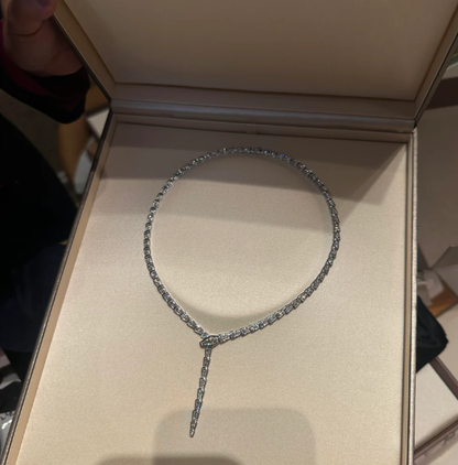[LUXE]NEW！SERPENT DIAMOND NECKLACE