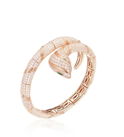 [LUXE]HAUTE COUTURE GOLD SERPENTI BRACELET
