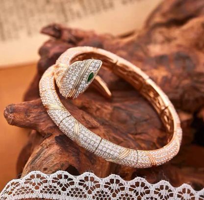 [LUXE]HAUTE COUTURE GOLD SERPENTI BRACELET