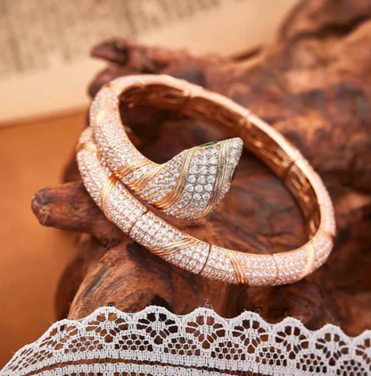 [LUXE]HAUTE COUTURE GOLD SERPENTI BRACELET