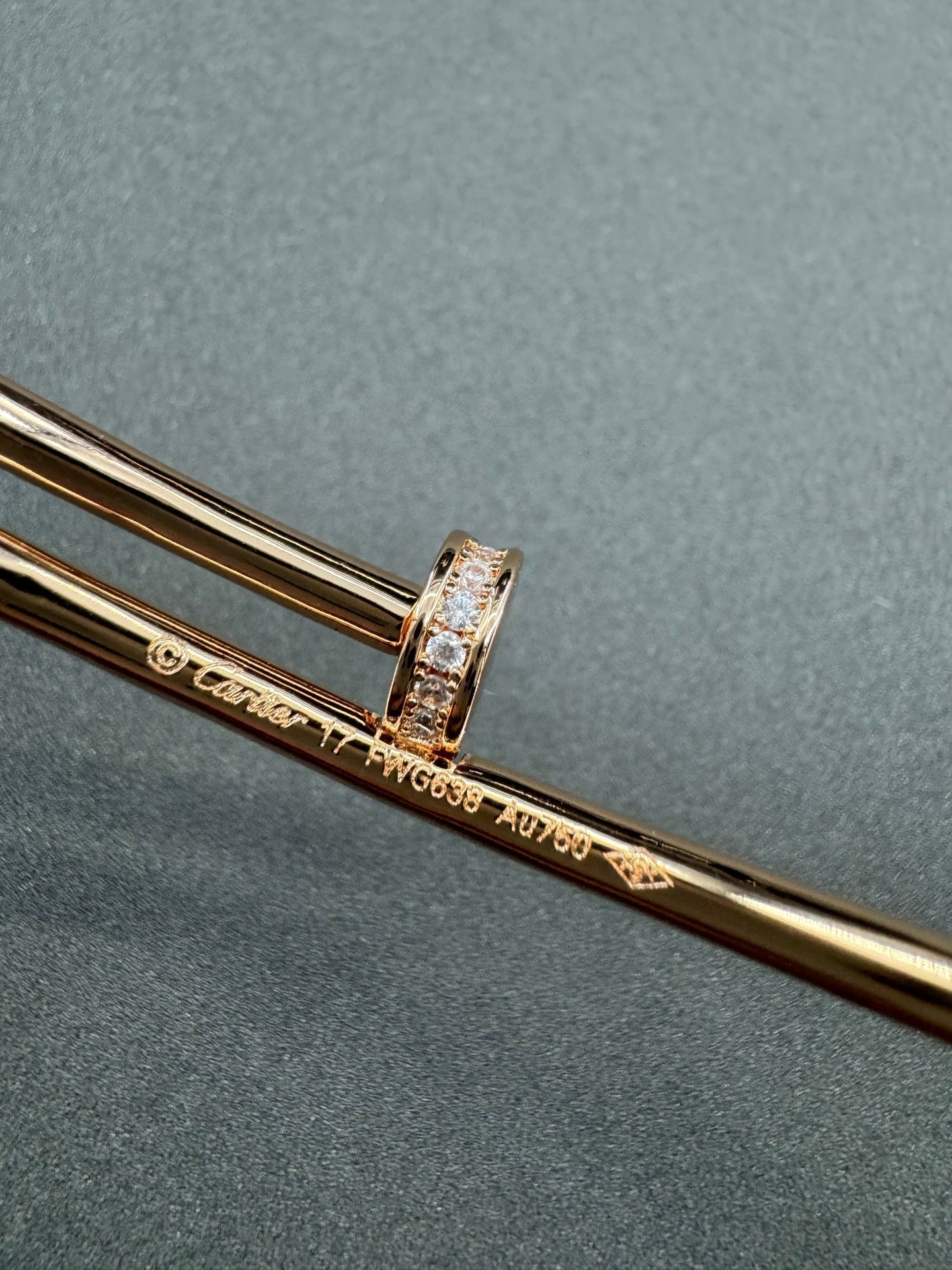 [LUXE]JUSTE BRACELET 2.5MM  DIAMONDS2