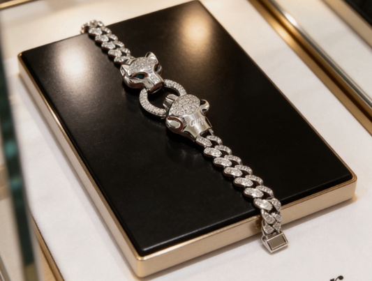 [LUXE] DOUBLE PANTHER BRACELET