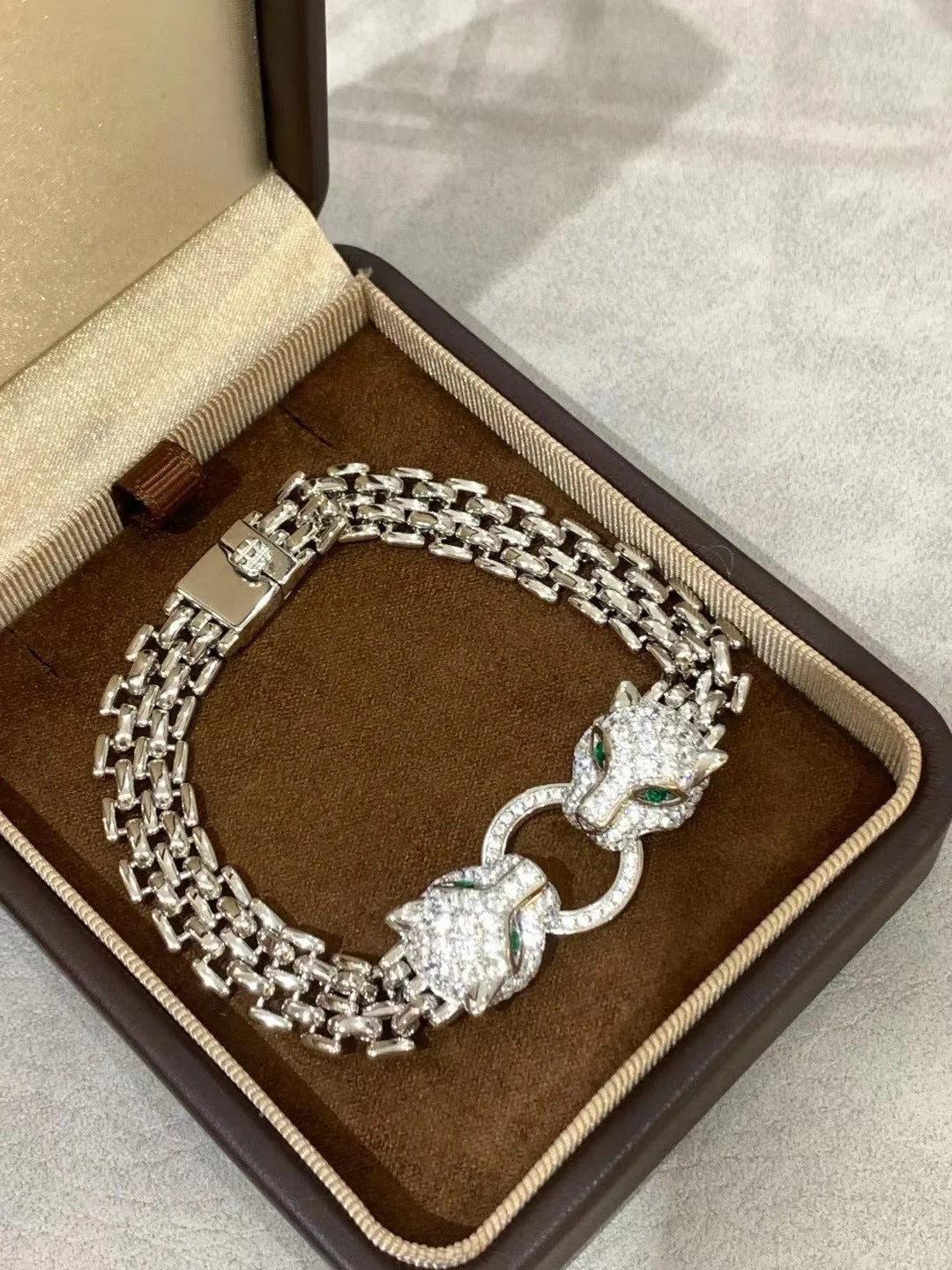 [LUXE] DOUBLE PANTHER BRACELET
