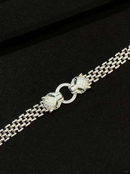 [LUXE] DOUBLE PANTHER BRACELET