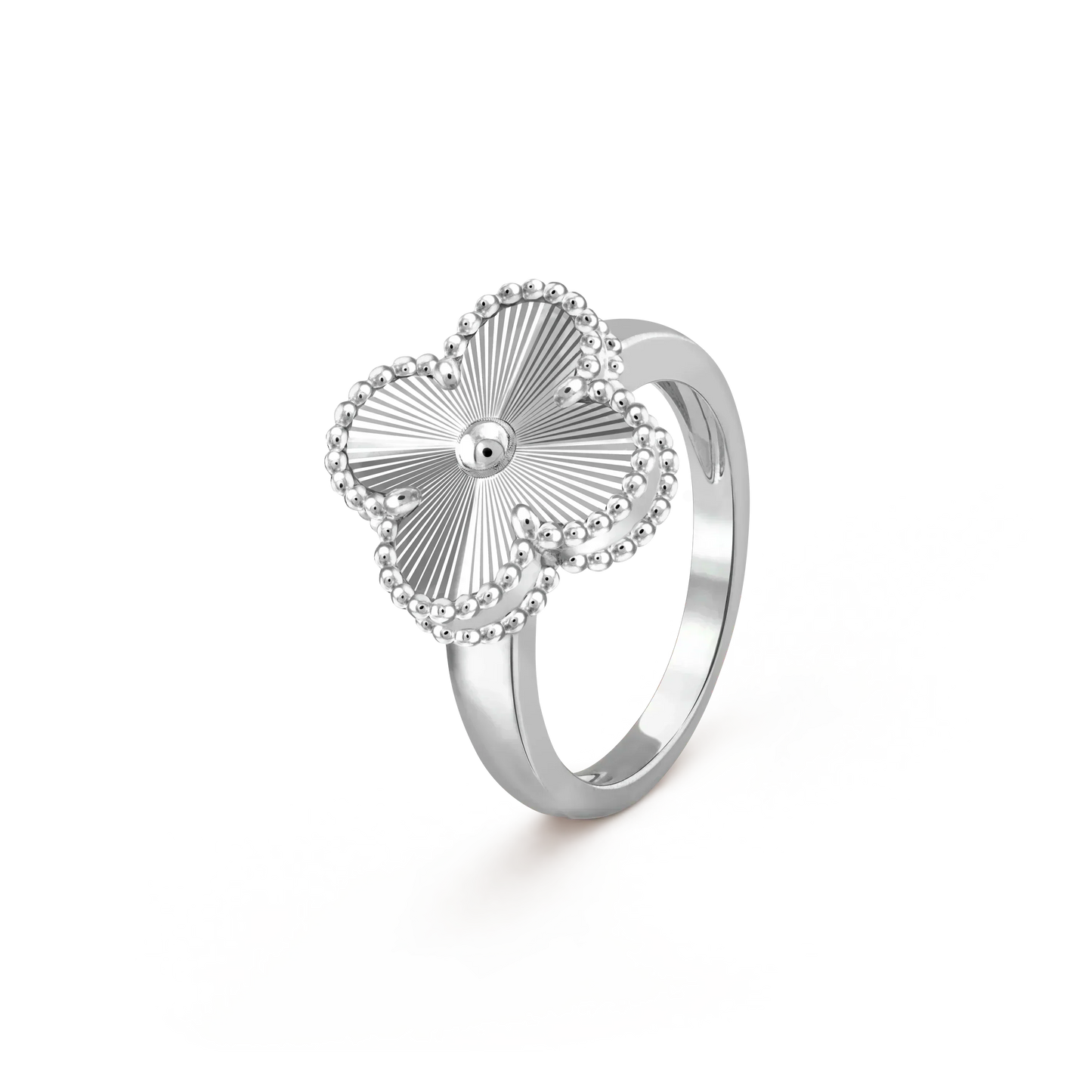 [LUXE]CLOVER SILVER RING