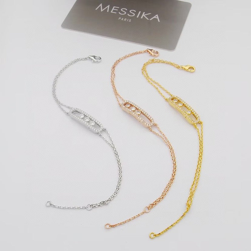 [LUXE] Move Classique pavé bracelet