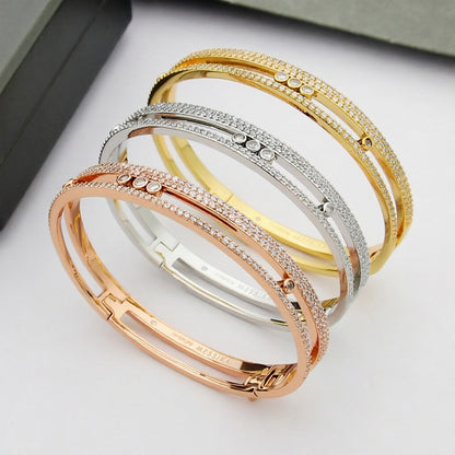 [LUXE]Move Romane pavé bangle
