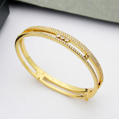[LUXE]Move Romane pavé bangle