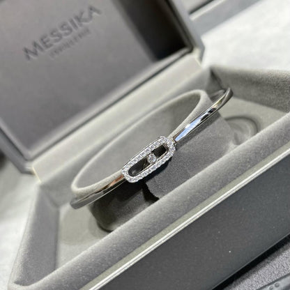 [LUXE]Move Uno pavé flex bangle medium