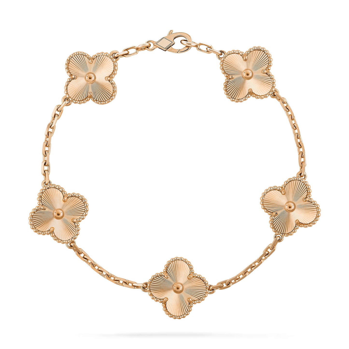 [LUXE] CLOVER 5 MOTIF LASER BRACELET COLLECTION