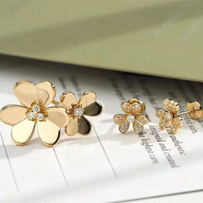 [LUXE]CLOVER COMOS GOLD DIAMOND RING