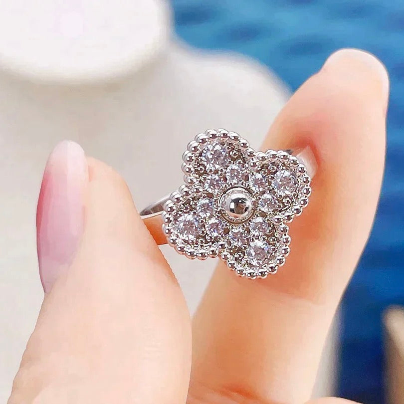 [LUXE]CLOVER DIAMOND RING