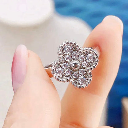 [LUXE]CLOVER DIAMOND RING