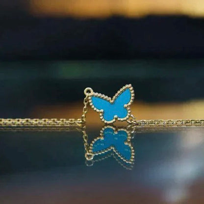 [LUXE]BUTTERFLY TURQUOISE BUTTERFLY BRACELET
