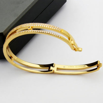 [LUXE]Move Romane pavé bangle