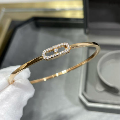[LUXE]Move Uno pavé flex bangle medium