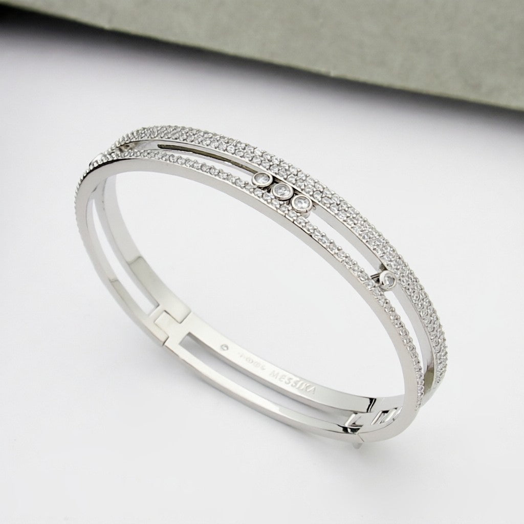 [LUXE]Move Romane pavé bangle