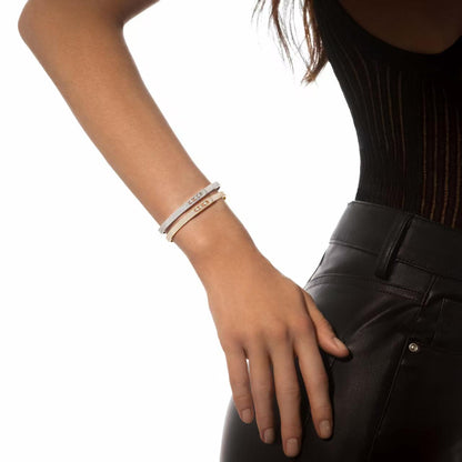 [LUXE]Move Noa Full Pavé Diamond Bangle Bracelet