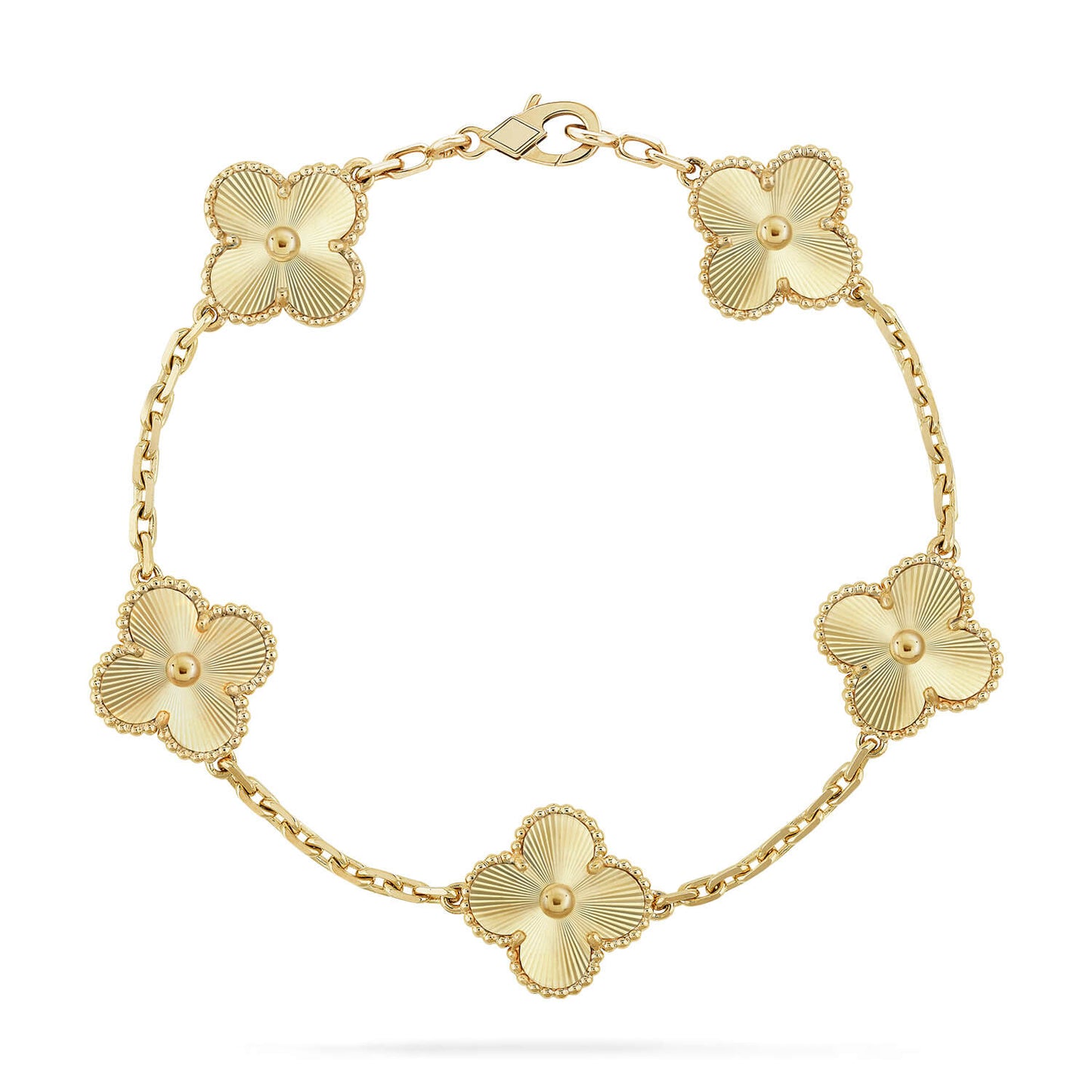[LUXE] CLOVER 5 MOTIF LASER BRACELET COLLECTION