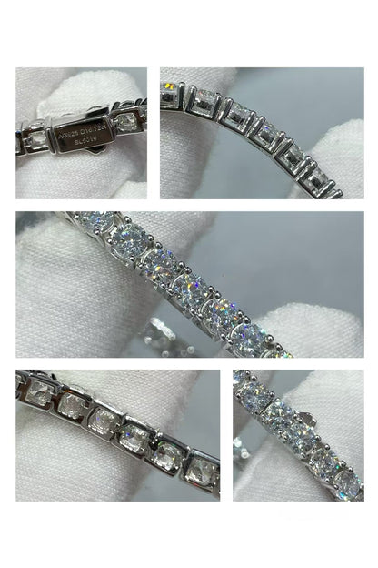 [LUXE jewelrys]TENNIS BRACELET WITH FULL DIAMOND SETTING