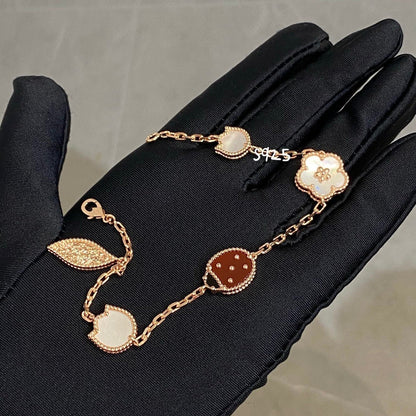 [LUXE]LUCKY SPRING 5 MOTIF BRACELET