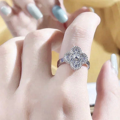 [LUXE]CLOVER DIAMOND RING