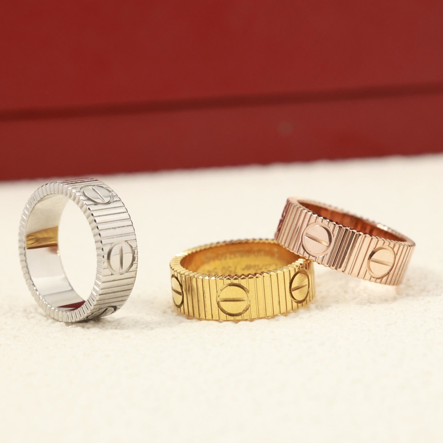 [LUXE] 2025 NEW LOVE RING BRUSHED STYLE