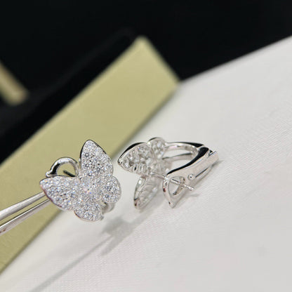 [LUXE]BUTTERFLY ALL DIAMOND EARRINGS