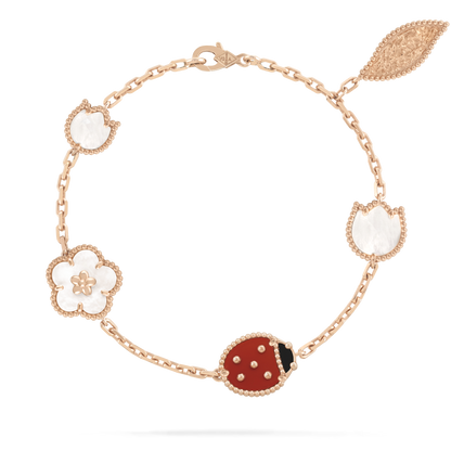 [LUXE]LUCKY SPRING 5 MOTIF BRACELET