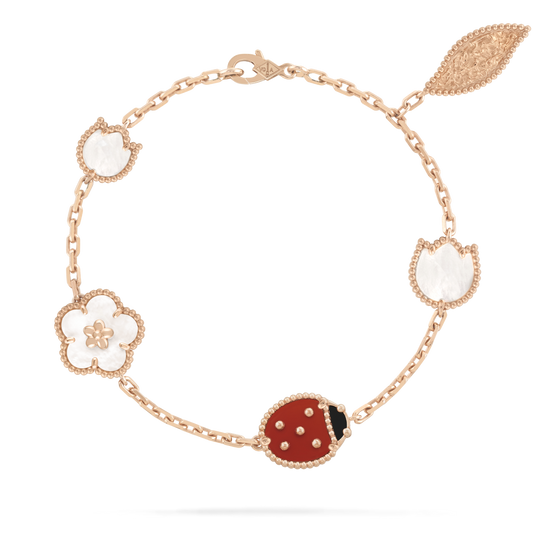 [LUXE]LUCKY SPRING 5 MOTIF BRACELET