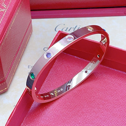 [LUXE]2026 RAINBOW LOVE BRACELET 6.1MM  10 DIAMONDS
