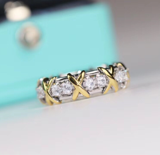 [LUXE jewelrys]Classic Gold Diamond Ring